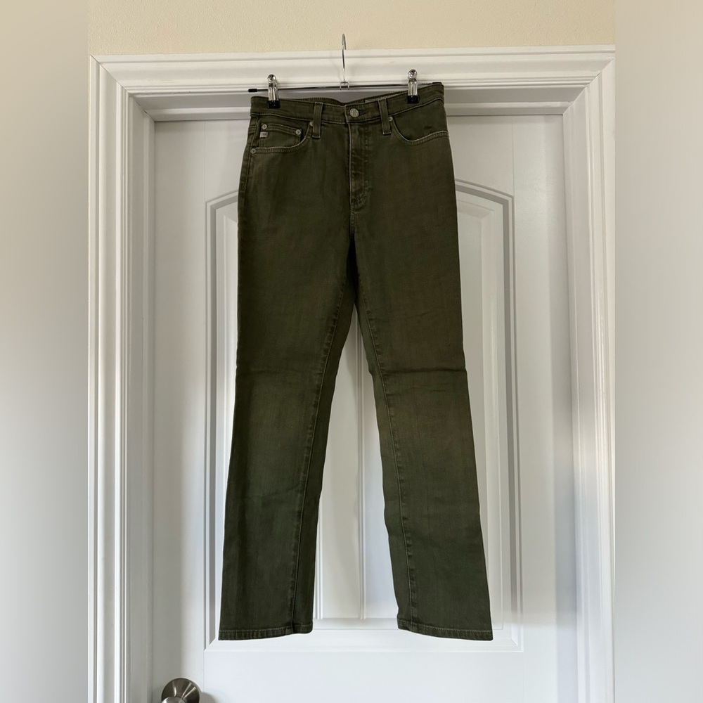 AG Adriano Goldschmied The Isabelle Vintage High-Rise Straight Leg Crop Jean - Picture 4 of 11